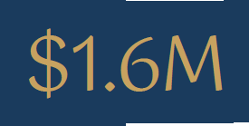 1.6 M dollar - Increased Asset Value